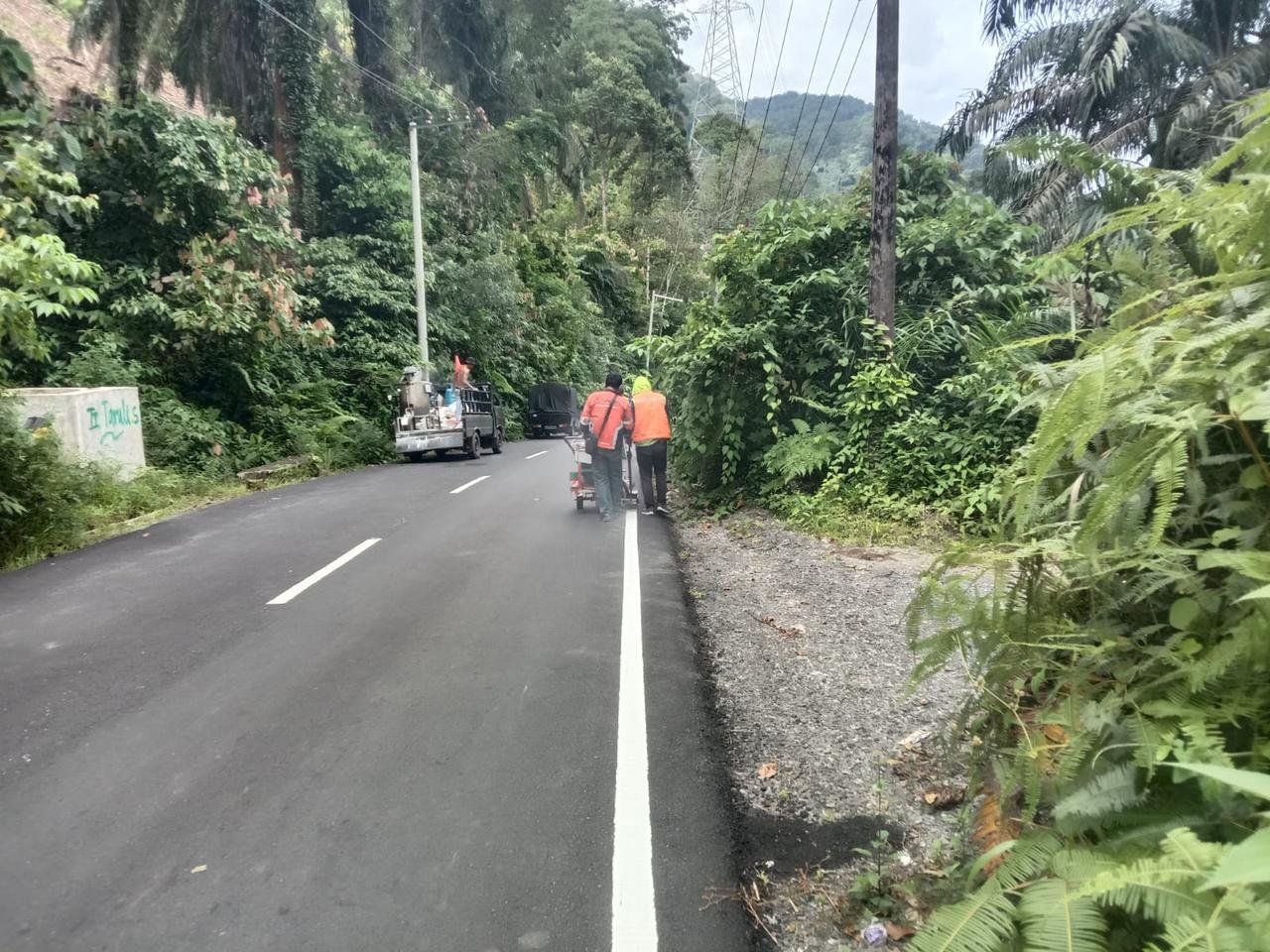 Pekerjaan Perbaikan Access Road PLTA Asahan 3